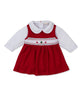 Christmas Tree Hand Smocked Jumper Set