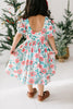 Puff Dress in Holiday Floral