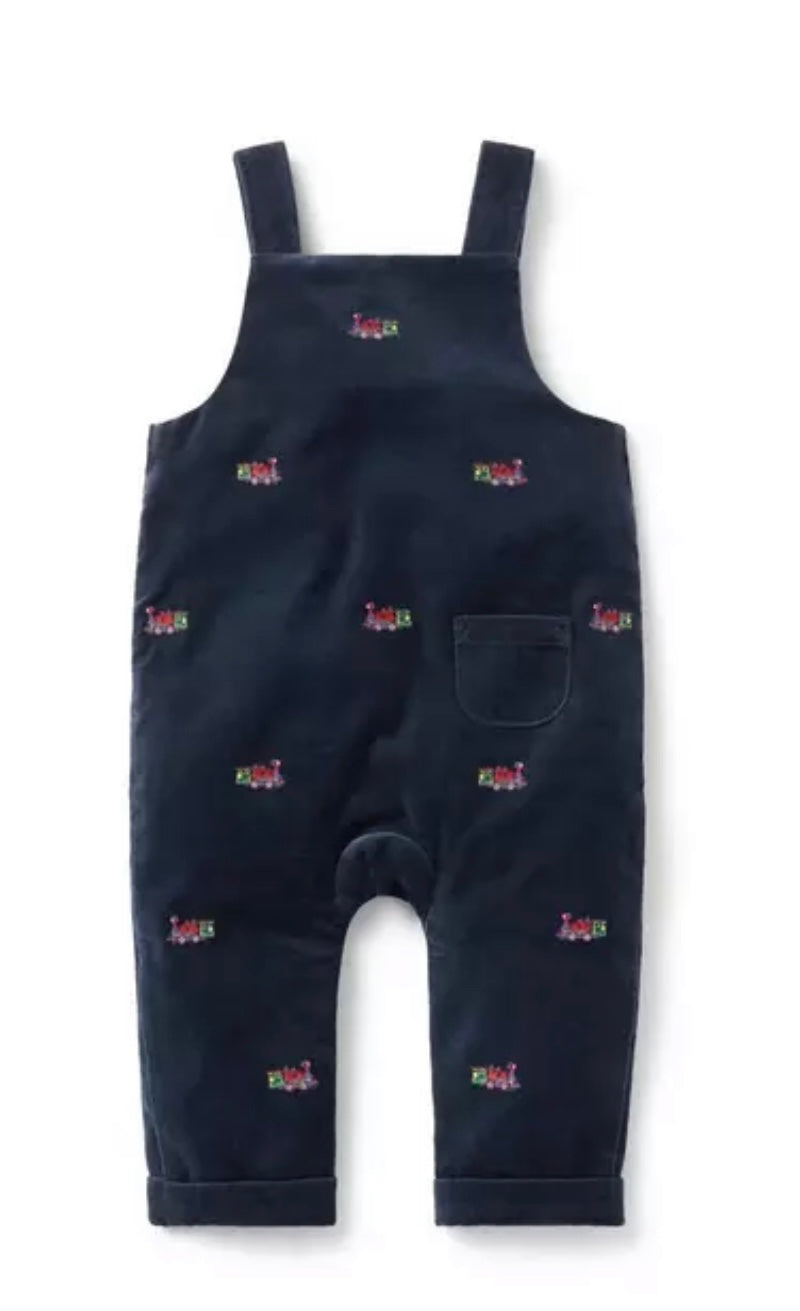 The Holiday Train Baby Overall