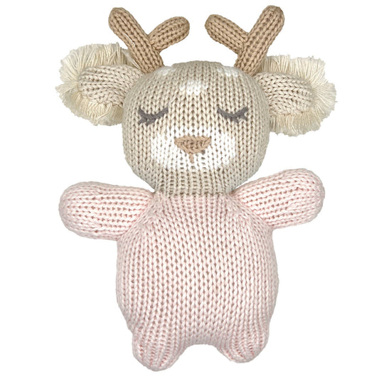 Fawn Knit Rattle