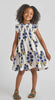 Stevie Dress - Navy Buttercup Floral