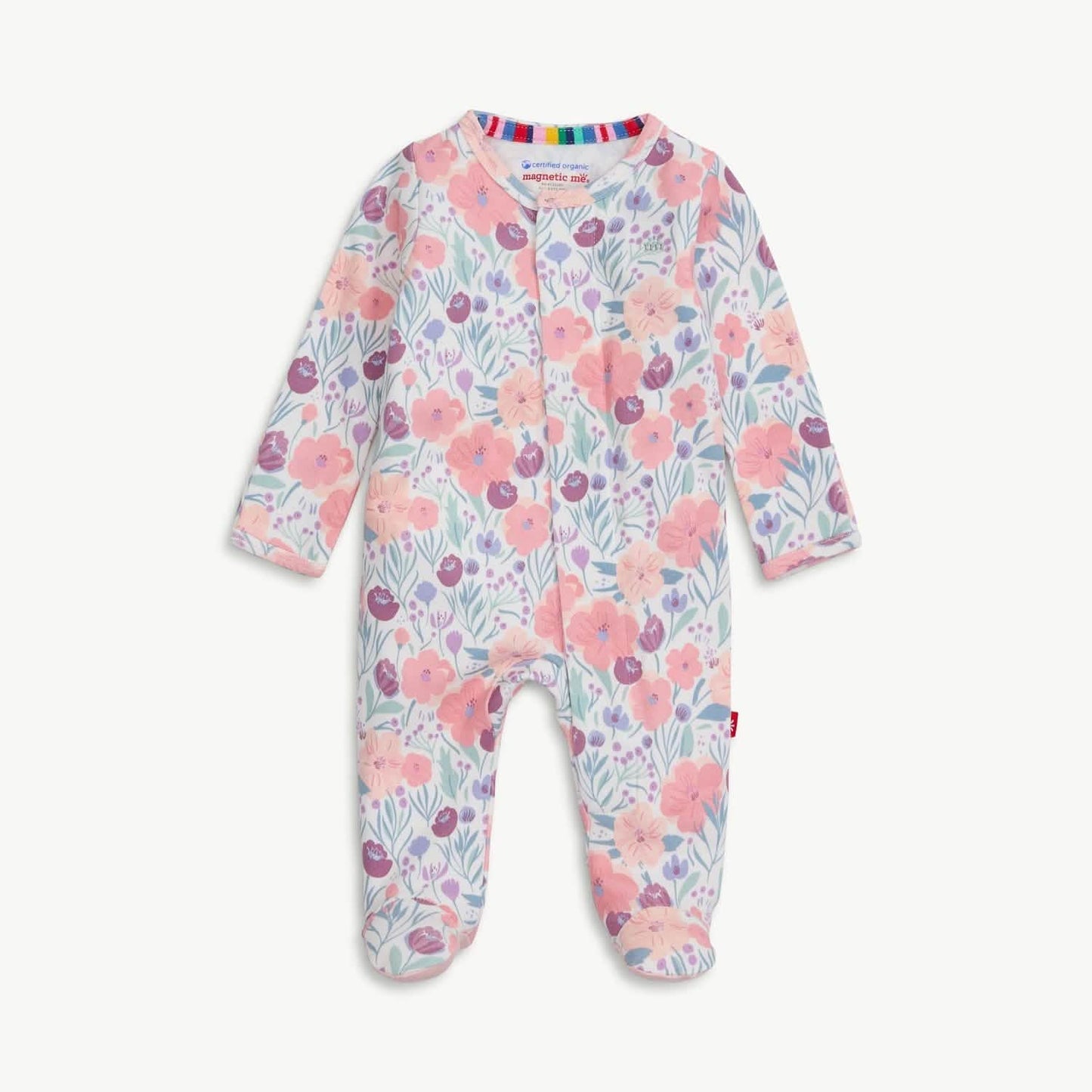 Organic Cotton Magnetic Footie-Whistledon