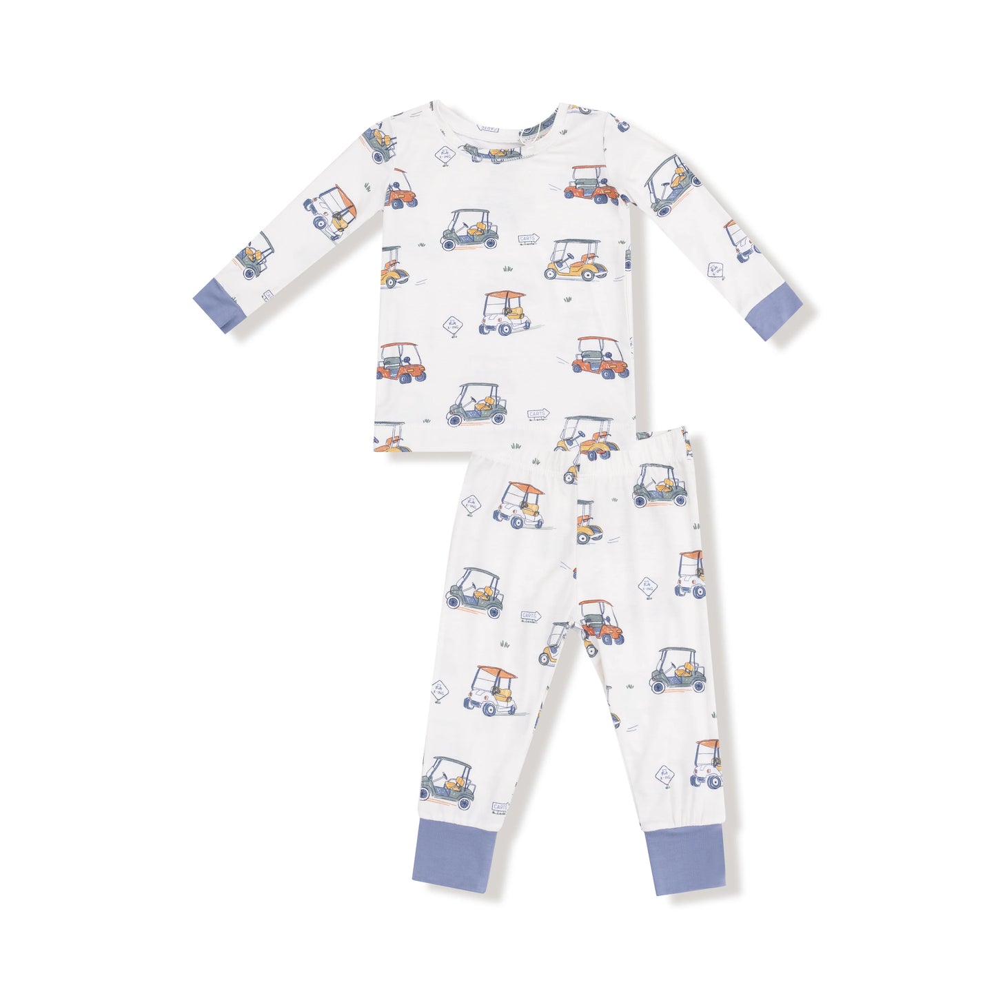 Bamboo PJs- Zooming Golf Carts