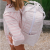 Antique Floral Coated Everyday Backpack