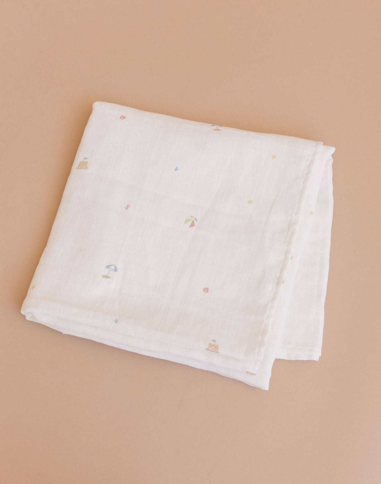 Organic Cotton Swaddle- Beach