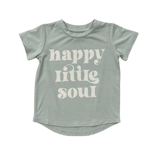 Bamboo Tee- Happy Little Soul