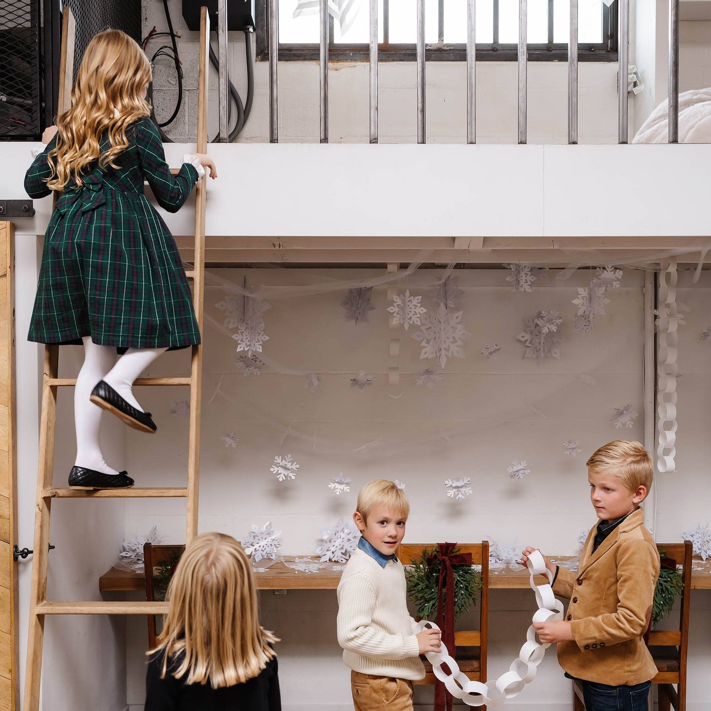 Organic Ruffle Cuff Party Dress Youth