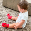 Rattle Socks- Red Crabby
