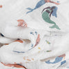 Cotton Muslin Swaddle- Mermaids