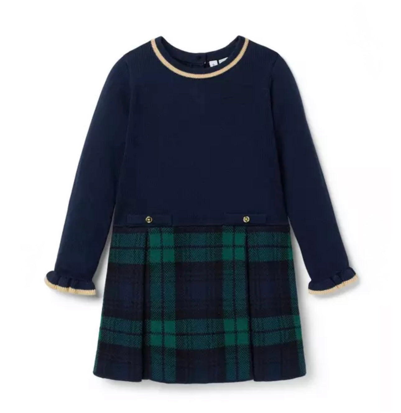 The Tartan Sweater Dress