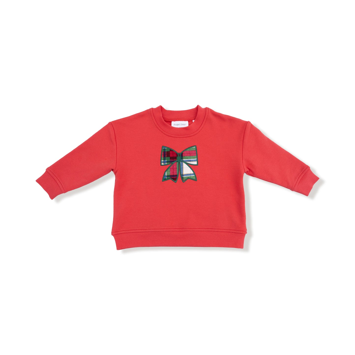 French Terry Drop Sleeve Bow Sweatshirt