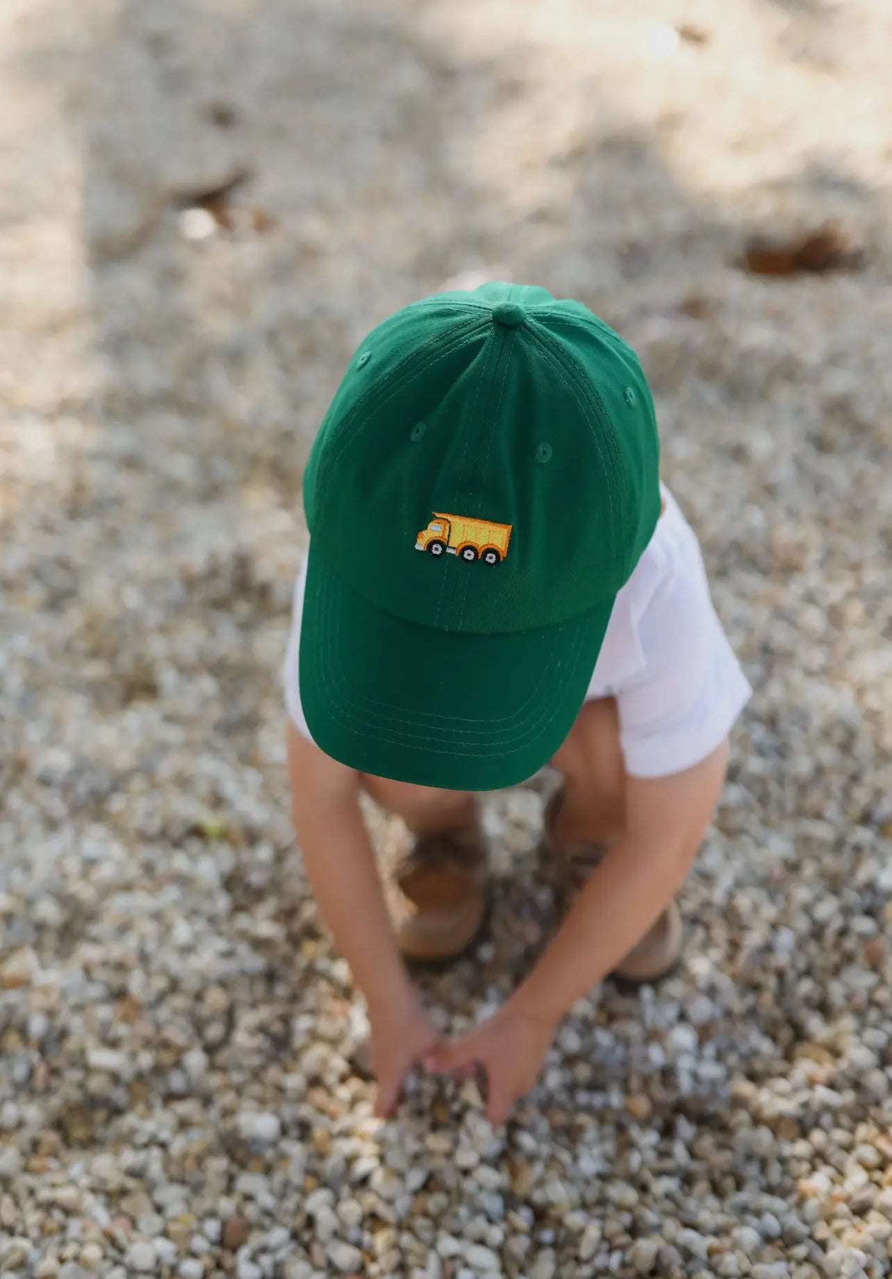 Dump Truck Baseball Hat Age 2-7