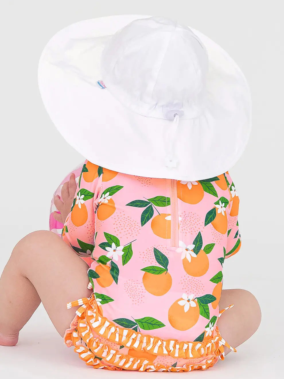 White Sun Protective Hat