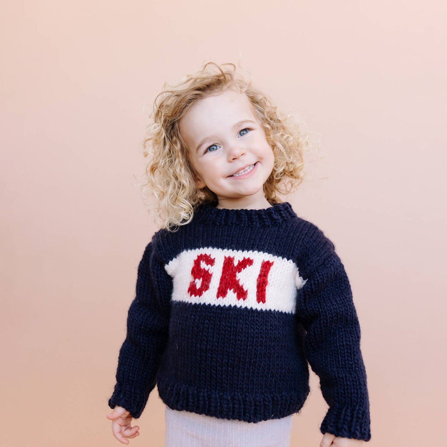 Ski Sweater- Navy