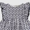 Organic Cotton Dress- Jamie Blue Floral