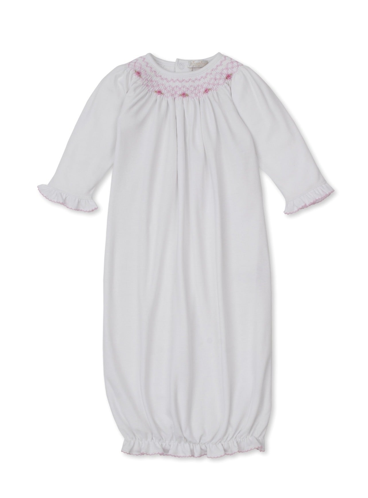 Pima Cotton Hand Smocked Gown