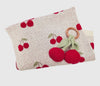 Organic Cotton Knit Blanket & Toy- Cherry