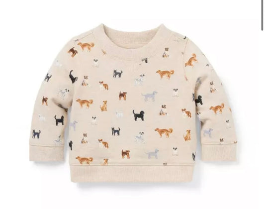 Baby Dog French Terry Sweatshirt
