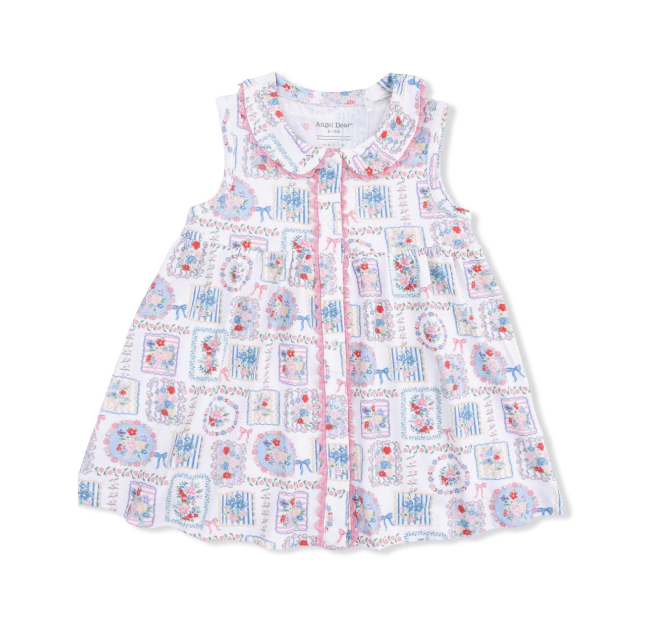 Bamboo Dress-  Julep's Floral
Patchwork