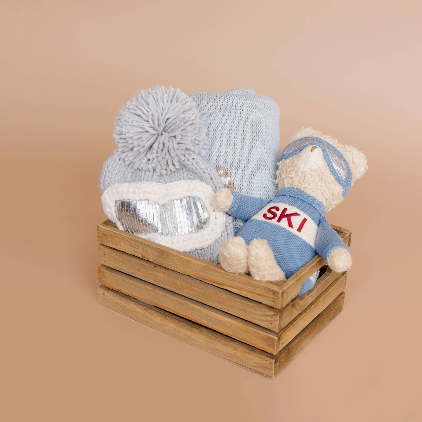 Ski Goggles Grey Hat Age 2-5