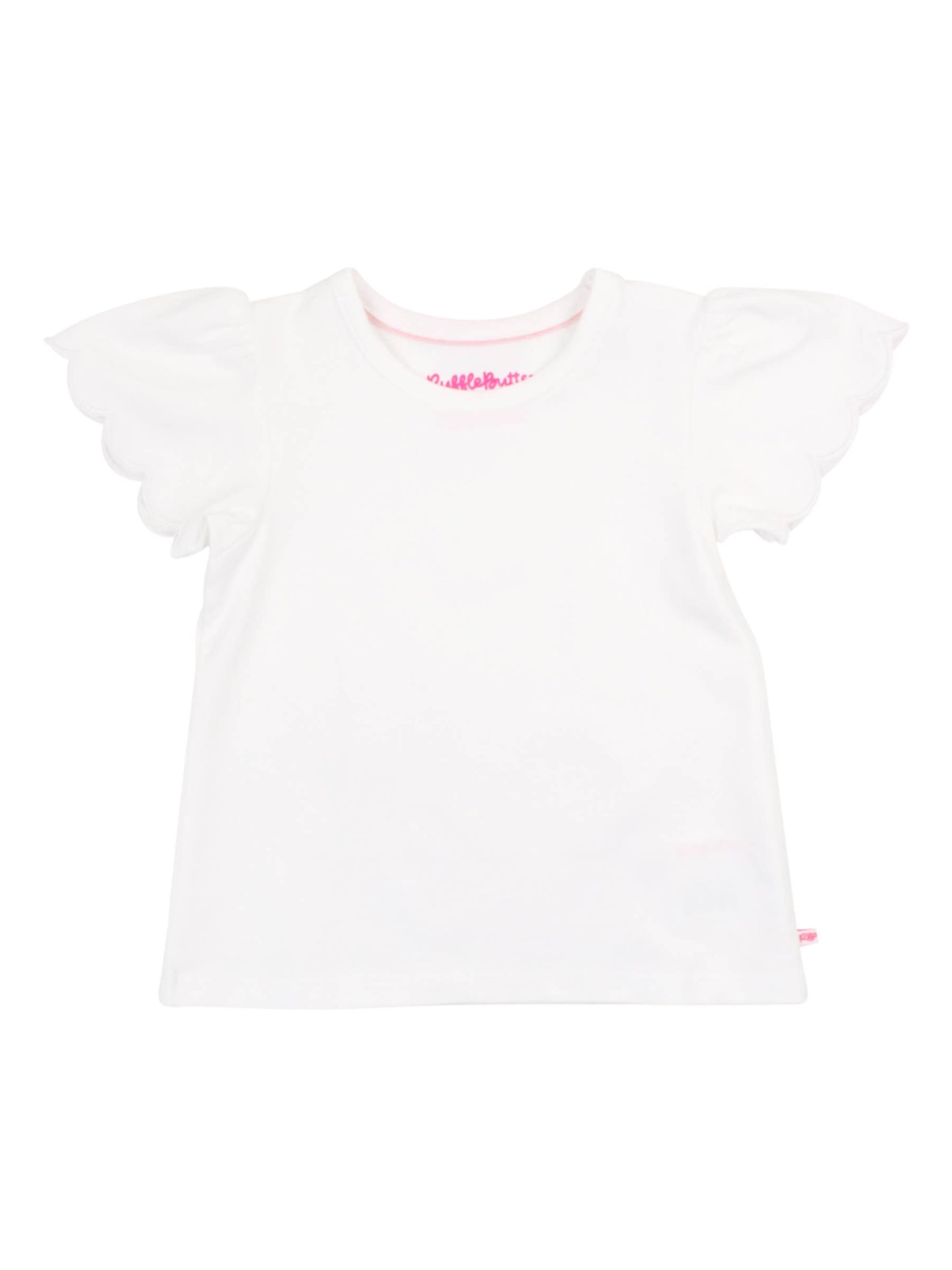Short Sleeve Scallop Tee