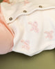 Zoe Bow Sweater Knit Baby Button Cardigan (Organic)
