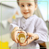 Wooden Shape Sorter & Sensory Block Learning Toy Ages 1-3