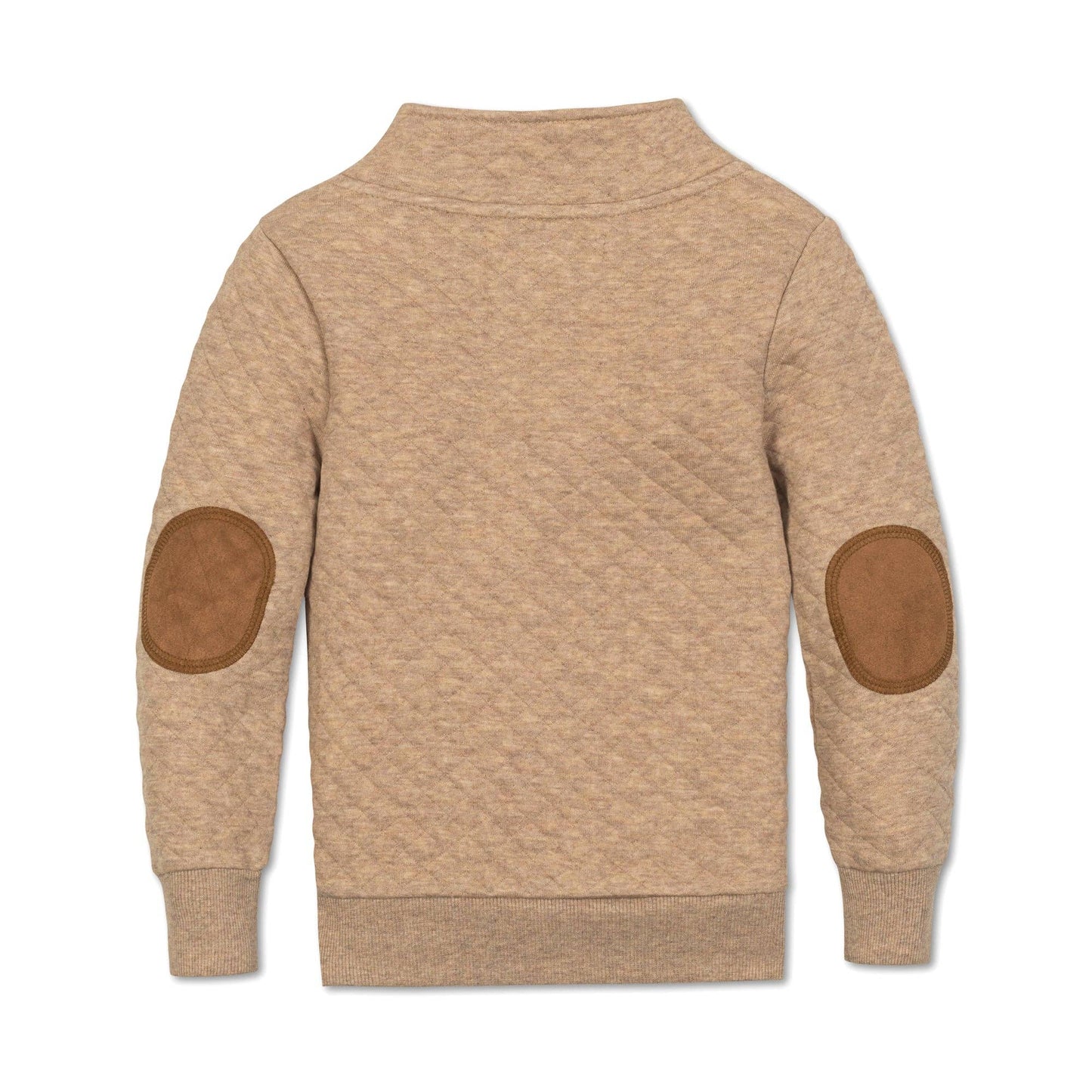 Organic Cotton Quilted Half Zip