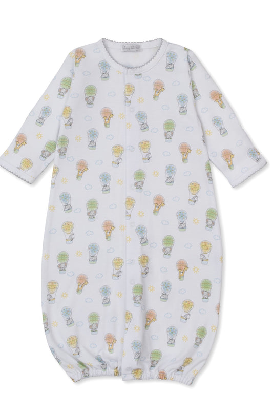 Pima Cotton Convertible Gown- Sky High