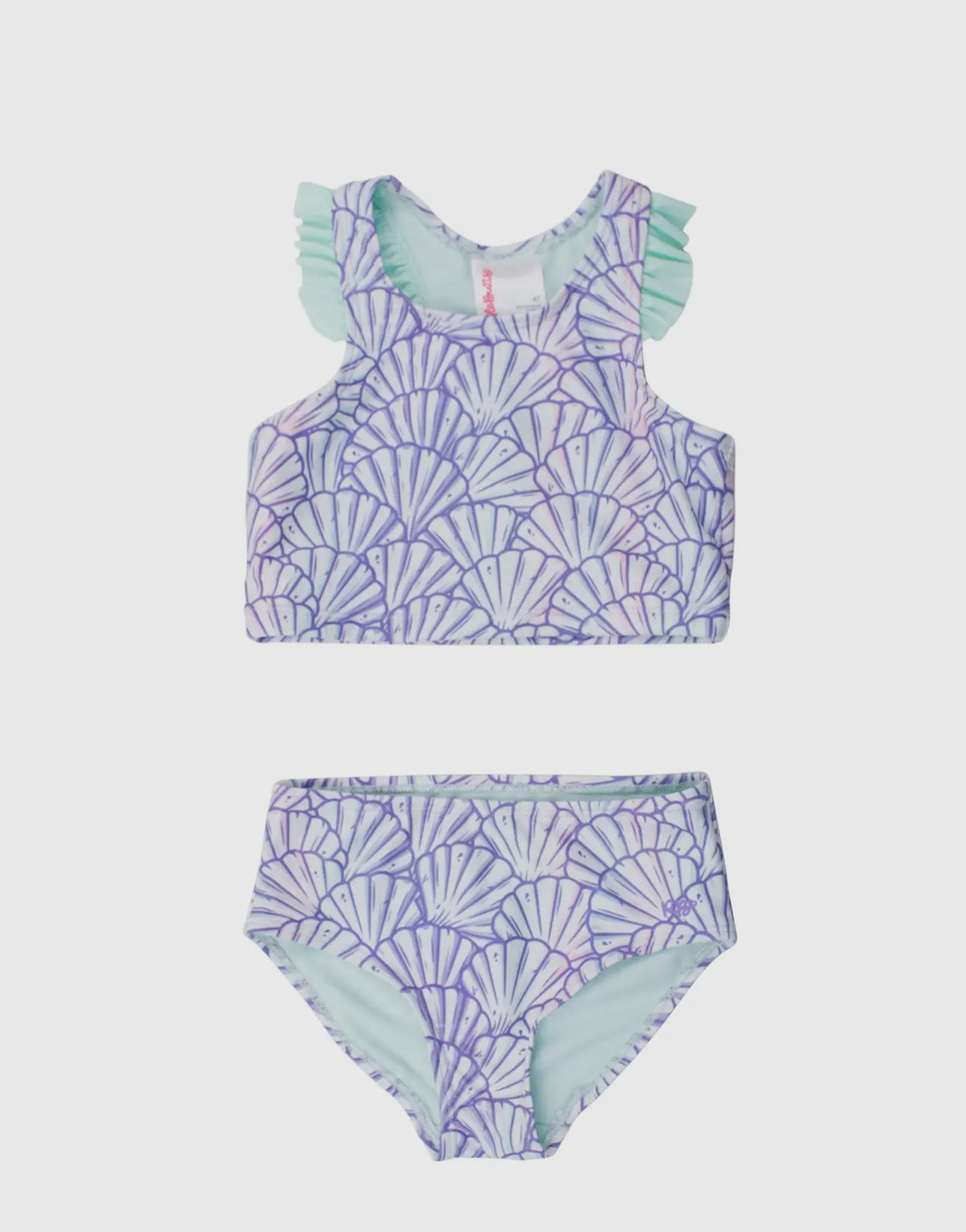 Mermaid Scale Racerback Tankini