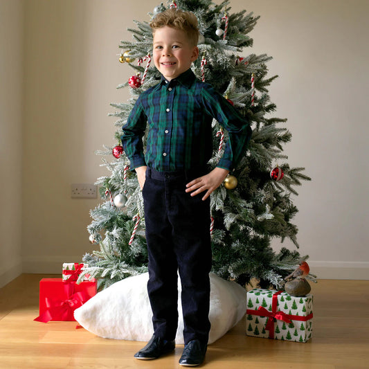 Rachel Riley Blackwatch Plaid Shirt