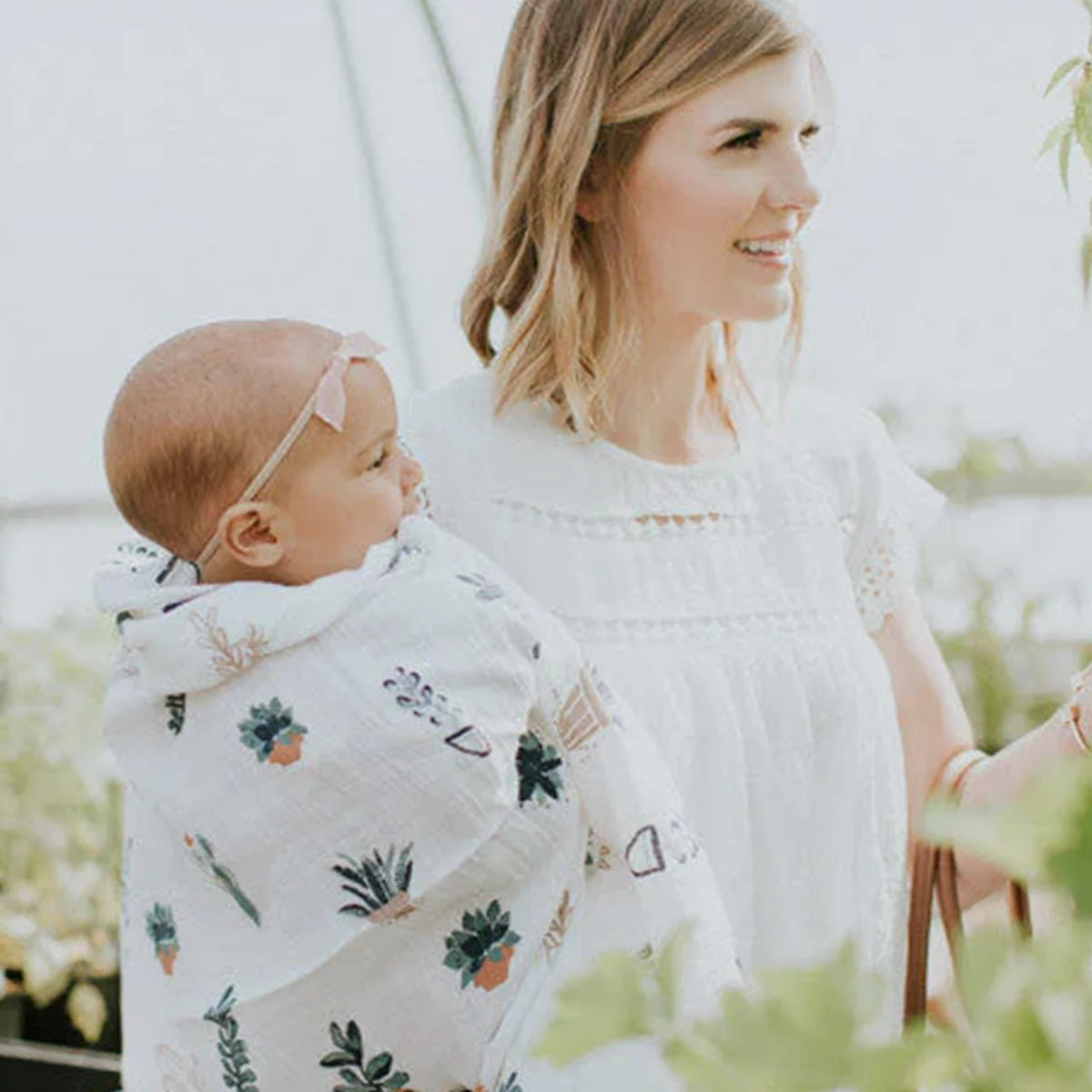 Cotton Muslin Swaddle - Prickle Pots