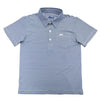 Inshore Performance Polo Navy Stripe
