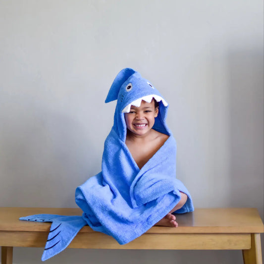 Shark Hooded Towel Ages 2 To 8