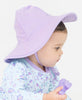 Girls Lavender Swim Hat