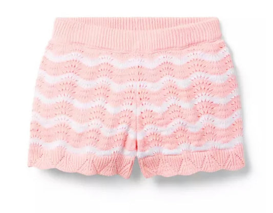 Striped Sweater Short