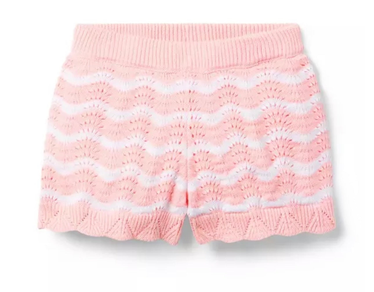 Striped Sweater Short