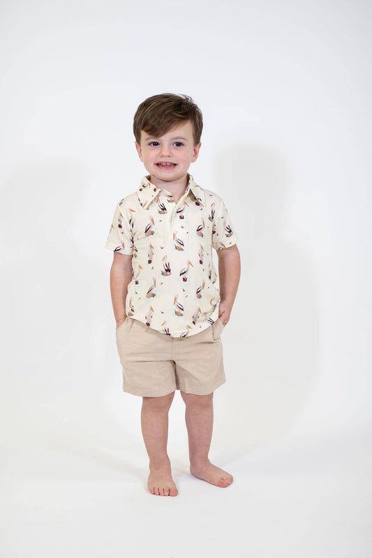 Bamboo Polo- Coastal Pelicans