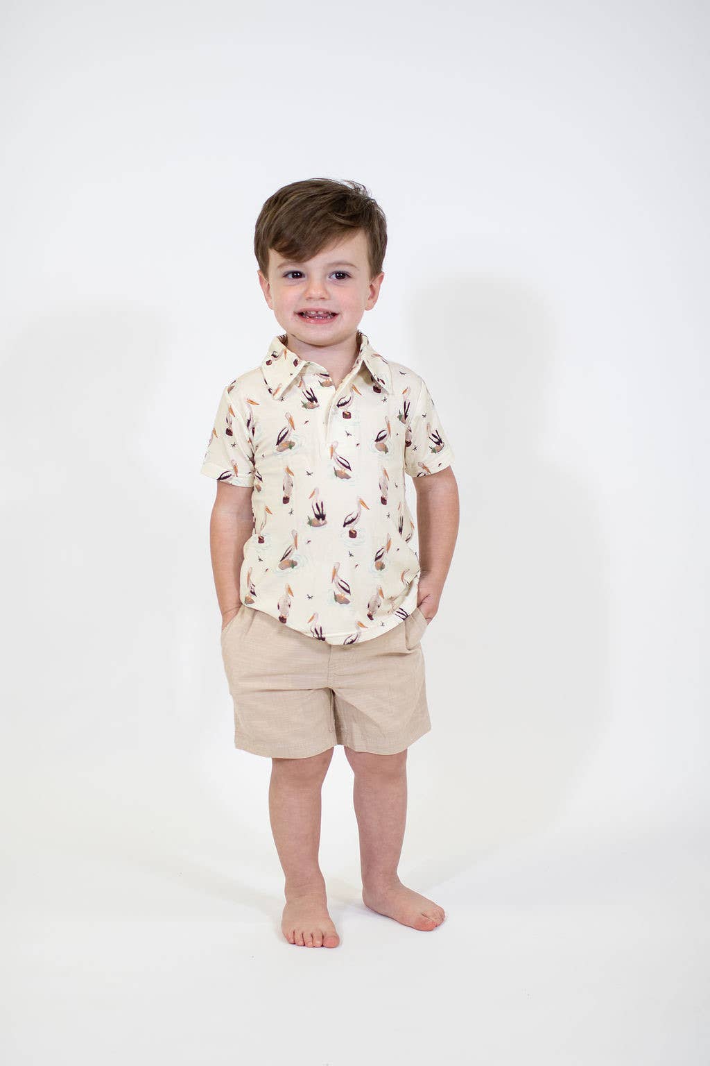 Bamboo Polo- Coastal Pelicans