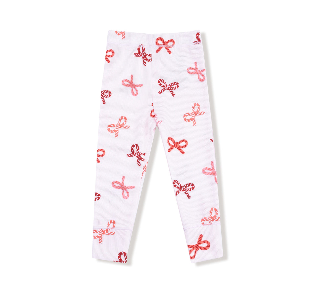 Bamboo Loungewear Set- Candy Cane Bows