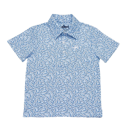 Inshore Performance Polo- Tuna