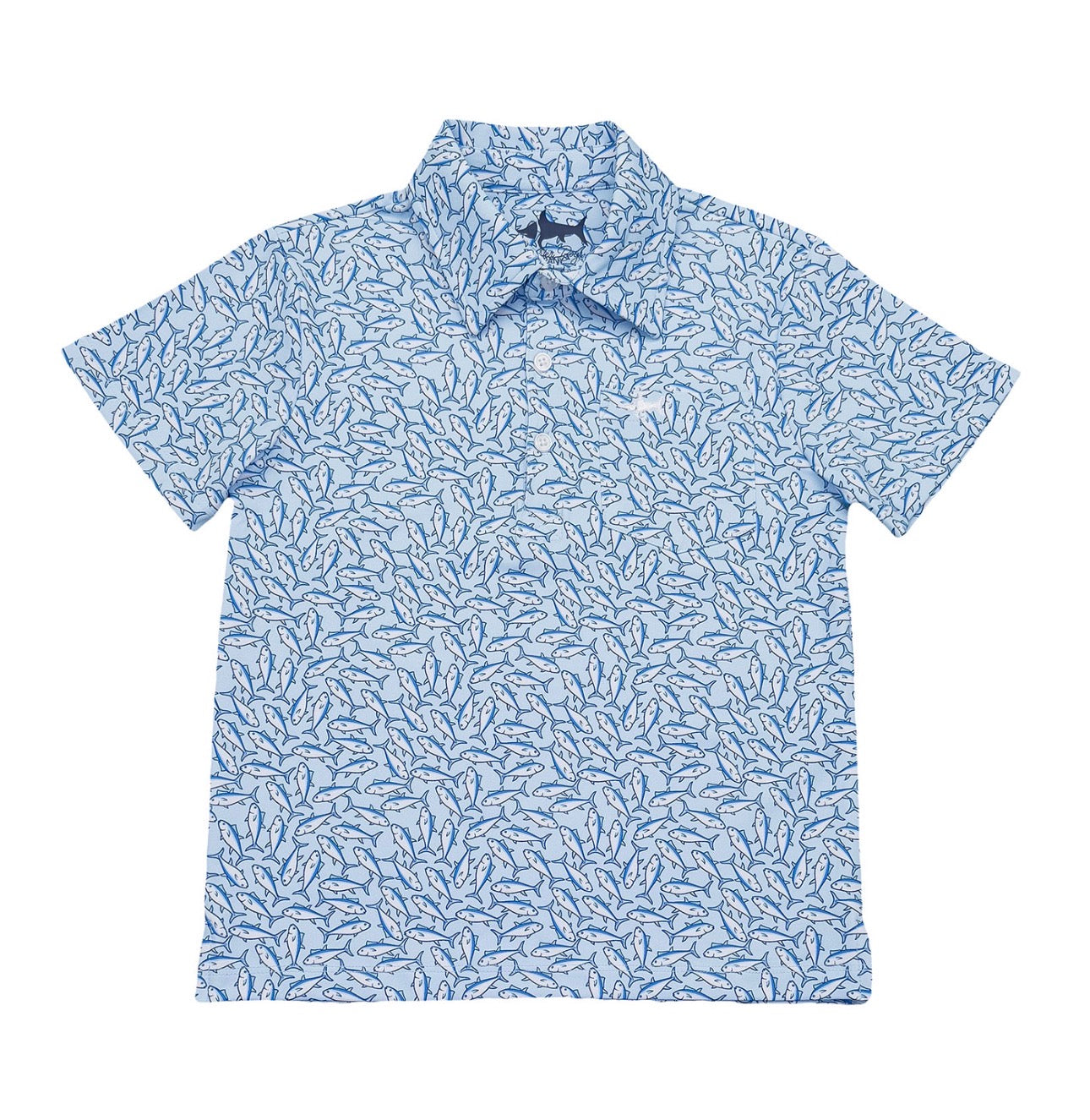 Inshore Performance Polo- Tuna
