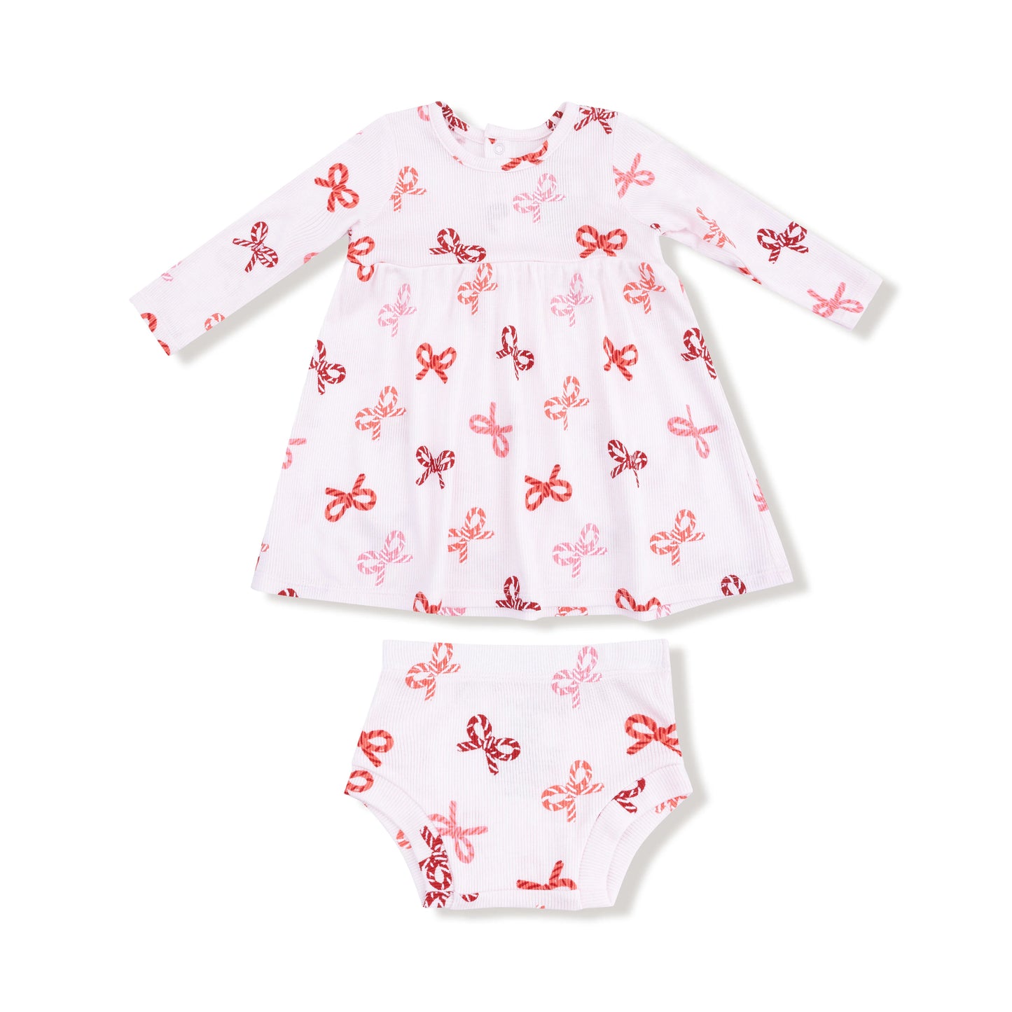 Dress & Bloomer Candy Cane Bows