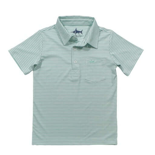 Performance Polo UPF15 Ocean Wave