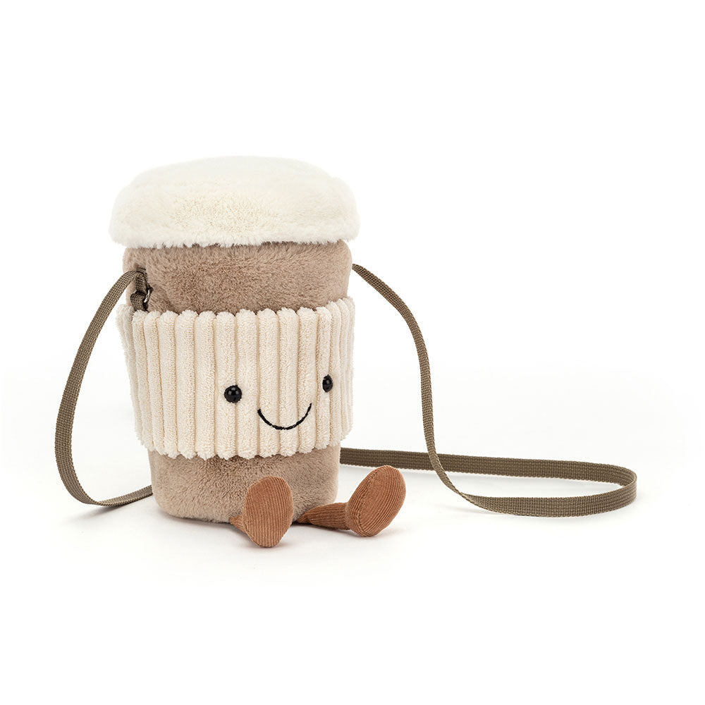 Amuseables Perkle Coffee Shoulder Bag