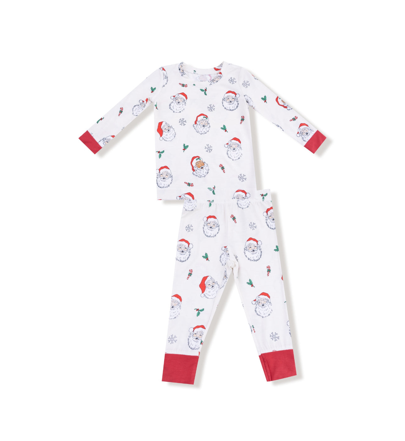 Bamboo Loungewear Set- Vintage Santa