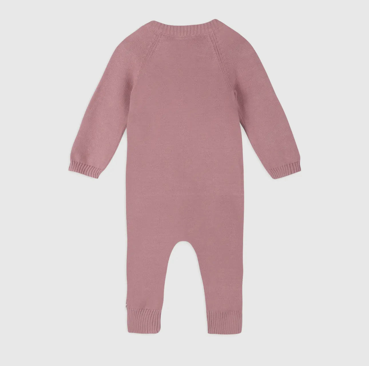 Organic Cotton Pocket Jumpsuit- Rose