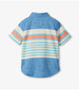 Chambray Button down- Fresh Stripes