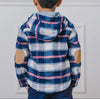 Organic Cotton Plaid Shirt Jacket