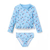 Cherry Rash Guard Swimsuit